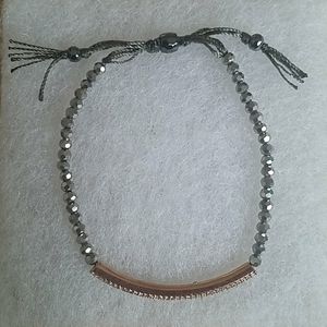 Stella & Dot Bracelet Rose Gold Sparkles
